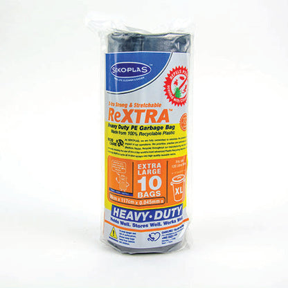 SEKOPLAS ReXTRA HDPE Garbage Bag XL Size (10pcs)