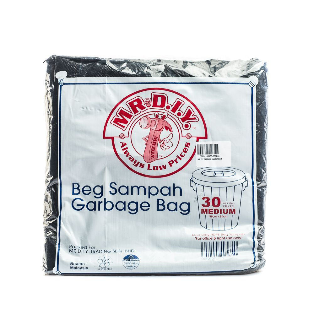 [BEST SELLER] (MR.DIY) Eco-Friendly Garbage Bag M Size (30pcs)