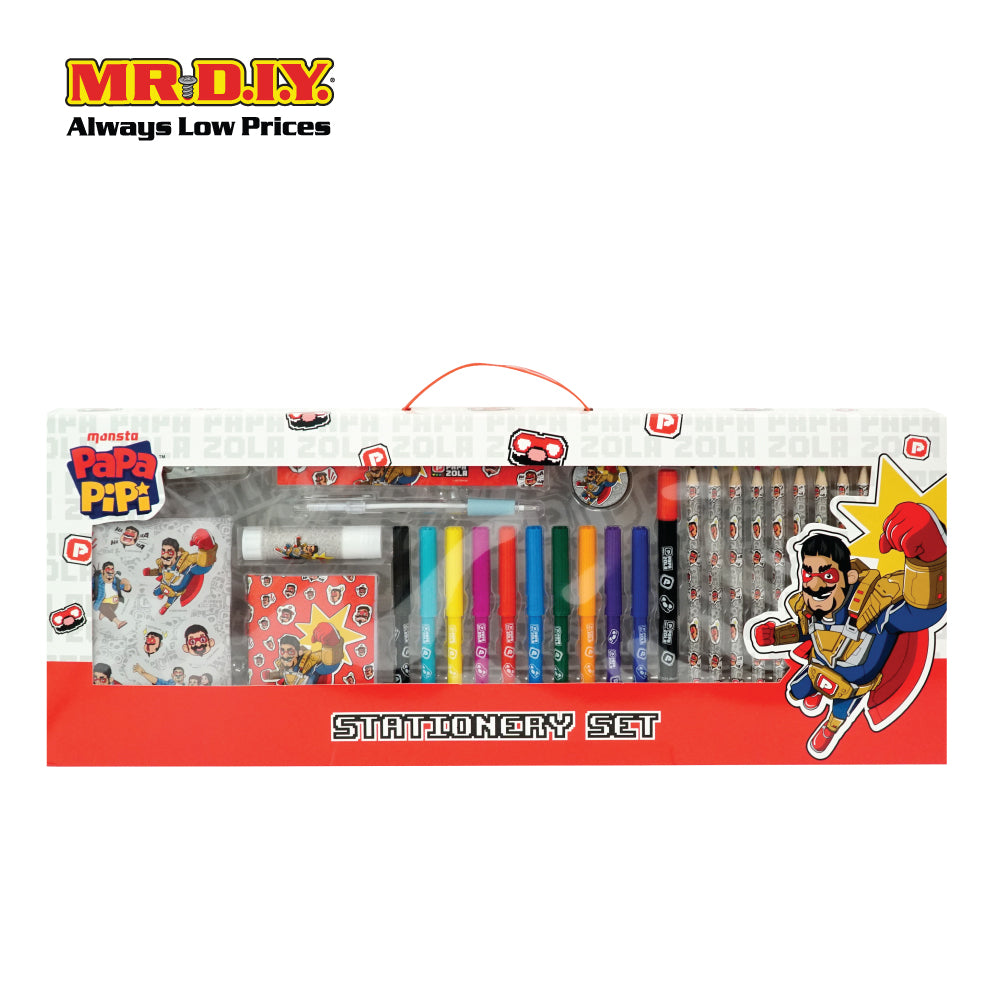 MONSTA Papa Pipi Boy Stationery Sets