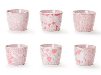 Pink Chinoiserie Cachepot