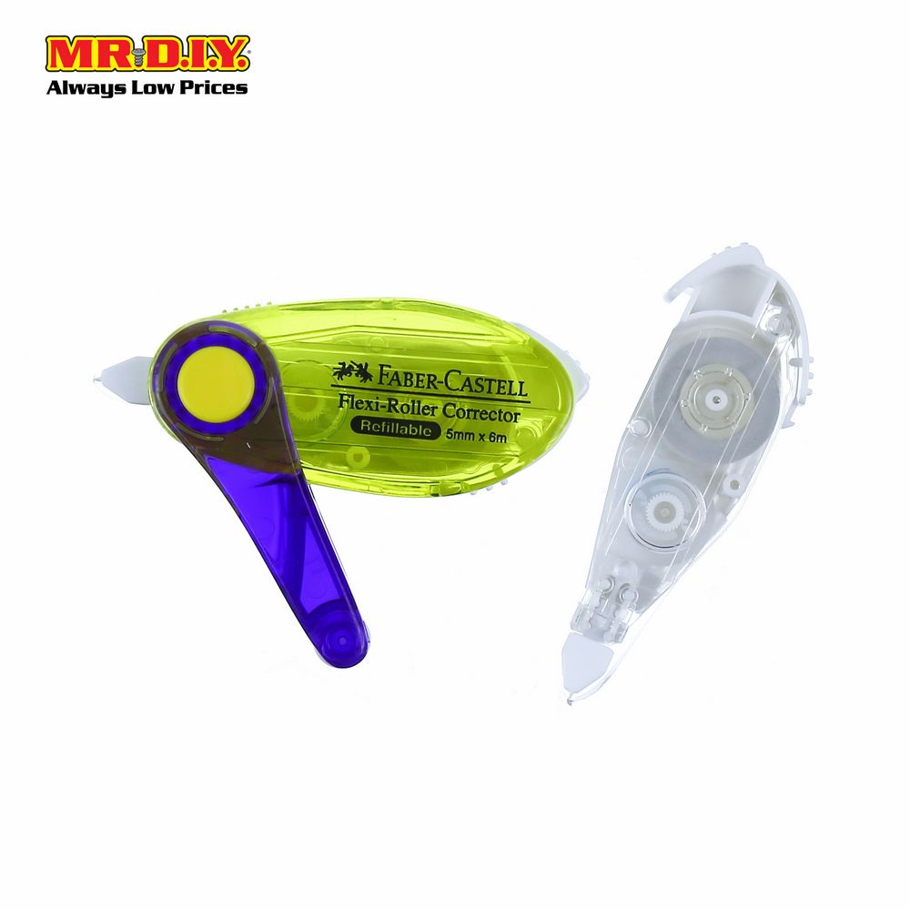 (MR.DIY) FABER-CASTELL Flexi-Roller Corrector (5.5cm x 5.5cm)