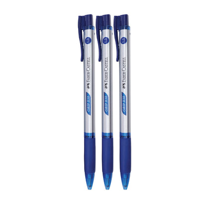 (MR.DIY) Faber Caster Grip X10 1.0mm Blue (3 pcs)