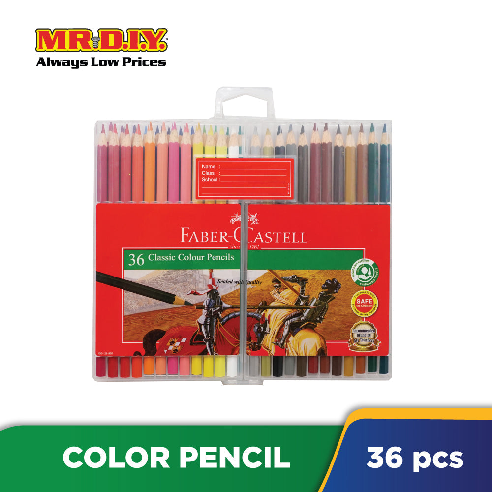 FABER-CASTELL Classic Colour Pencils (36 pieces)