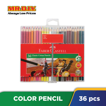 FABER-CASTELL Classic Colour Pencils (36 pieces)