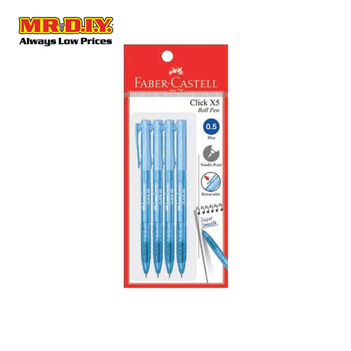 (MR.DIY) Faber Caster Click X5 4S 142593 0.5 (Blue)