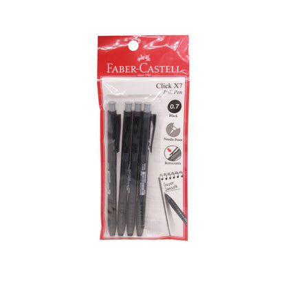 (MR.DIY) Faber Caster X7 4S 142255 0.7 (Black)