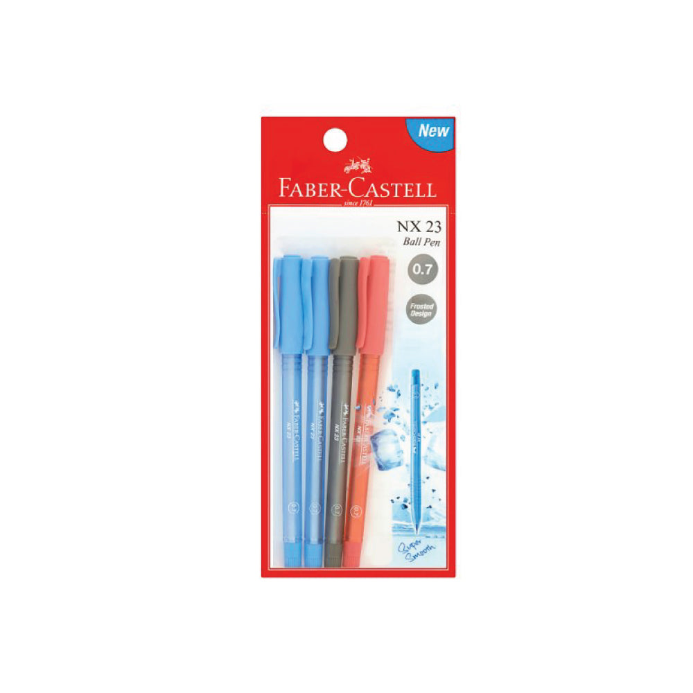 (MR.DIY) Faber Caster NX23 Ball Pen 0.7mm (Mix)