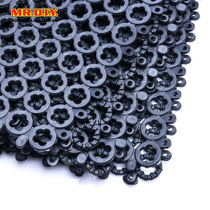 (MR.DIY) Felton PVC Plastic Floor Mat [6pcs] (31.5cmx31.5cmx4cm)