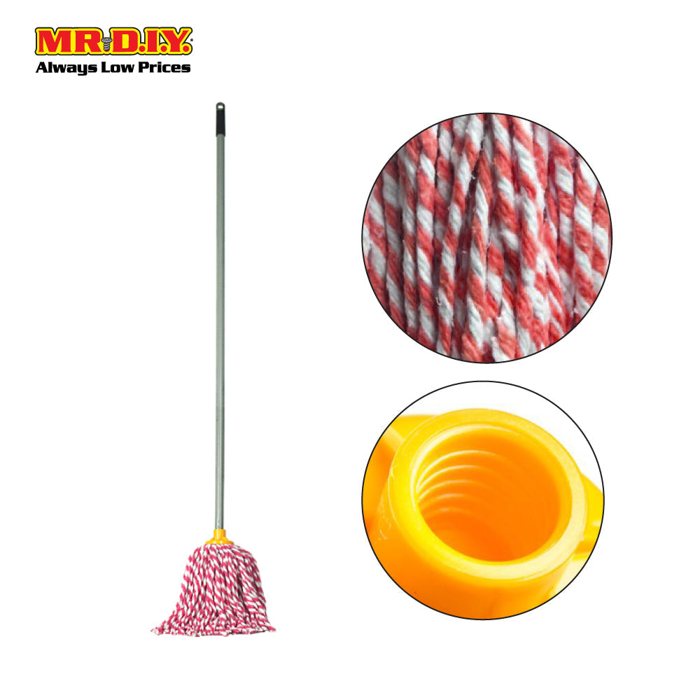 RAYACO Cotton Floor Mop With Holder