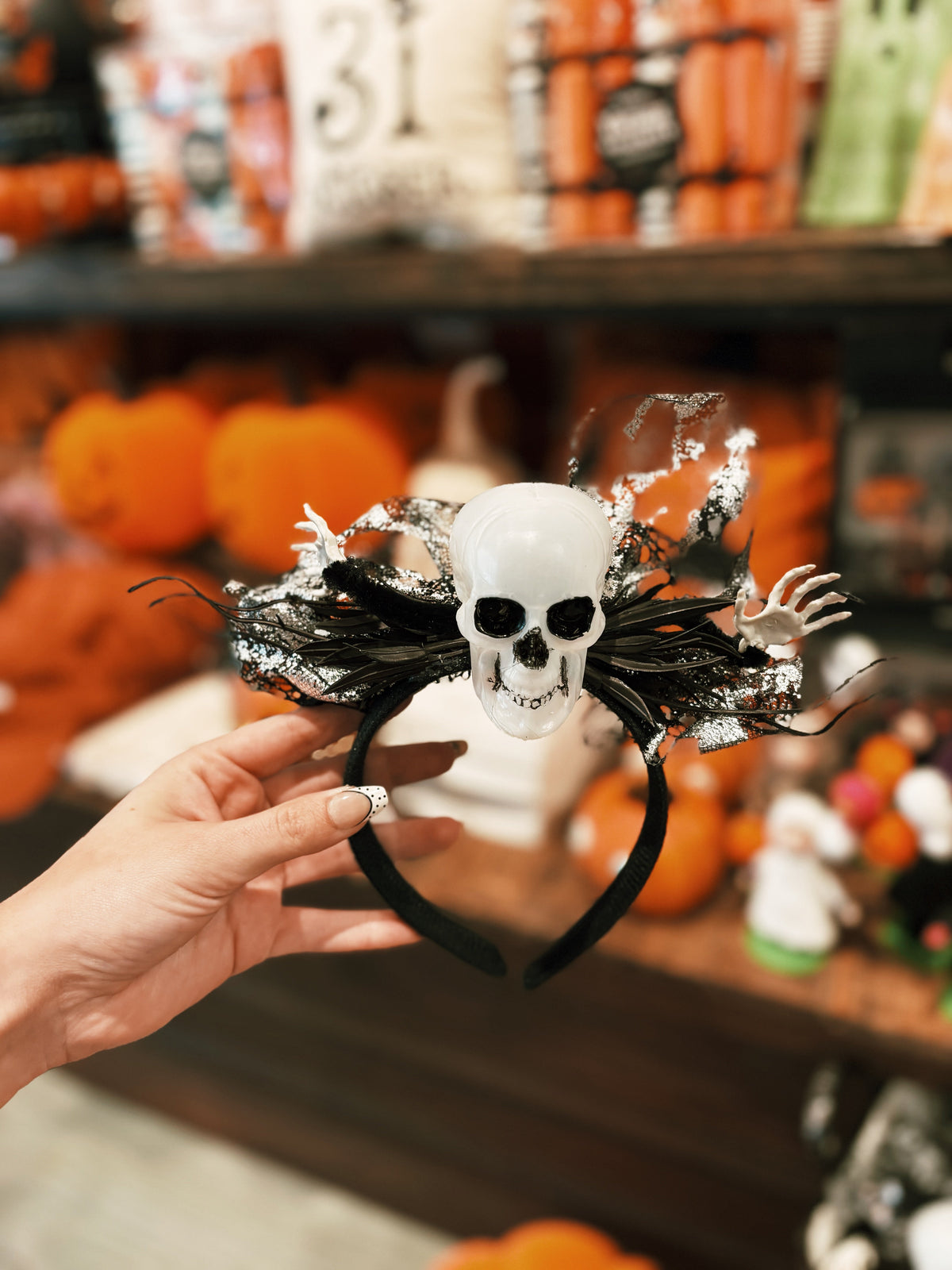 Lit Skull Headband
