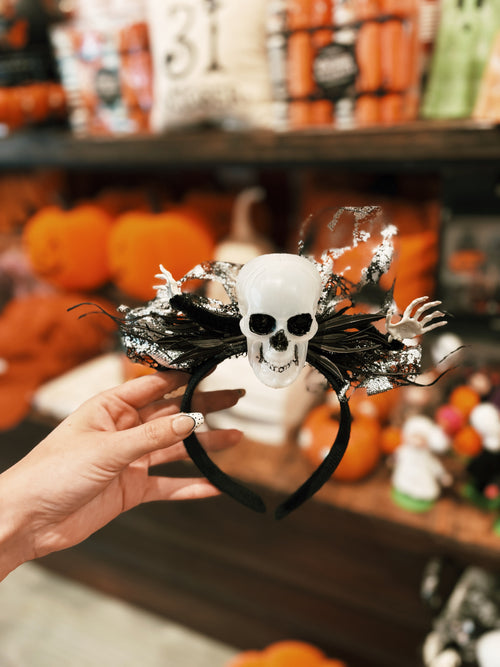 Lit Skull Headband