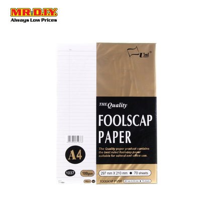 A4 Brown Foolscap Paper 70's