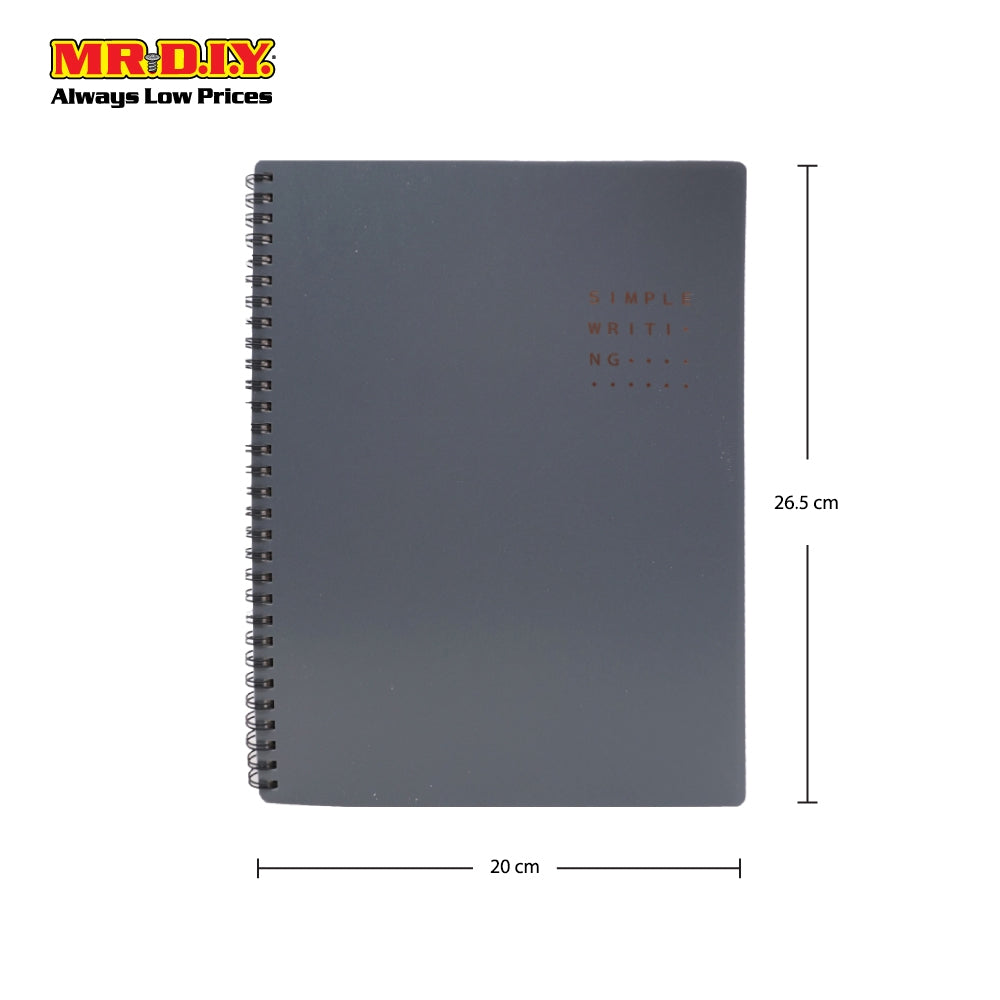 JINGU Simple Writing 16K Double Ring A4 Notebook 5856