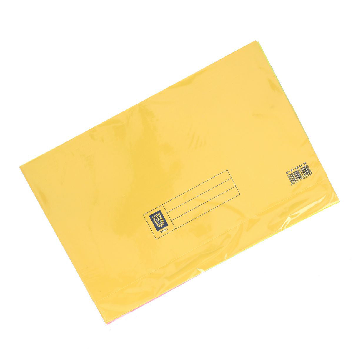 LION Multi-Colour Document Pocket File (6pcs)