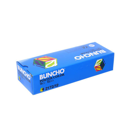 BUNCHO Poster Color 15CC 12 Colors
