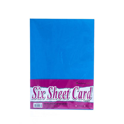 ACADEMY Gold 160gm A4 Six Sheet Card