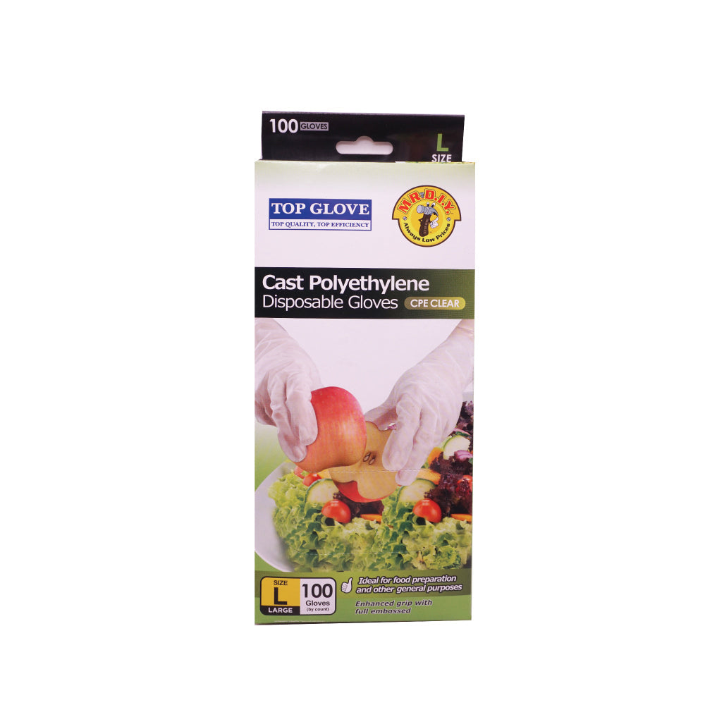 TOP GLOVE Disposable Glove Size L