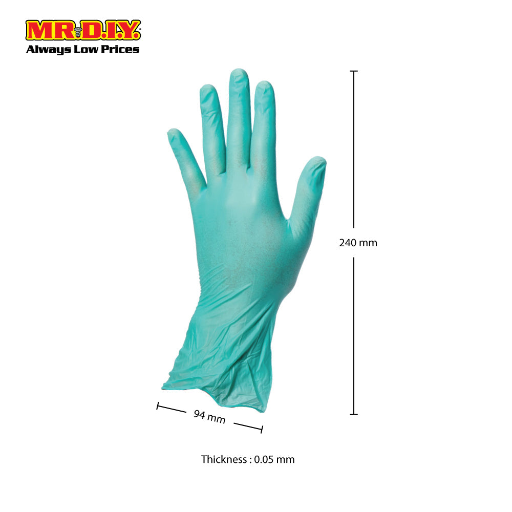 TOP GLOVE Biogreen Biodegradable Nitrile Gloves (Size: M)