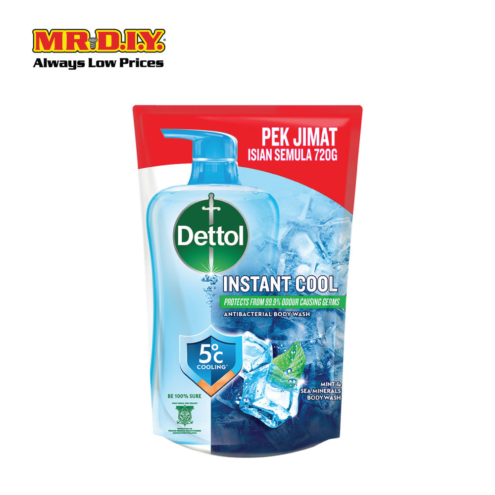 DETTOL Shower Gel Antibacterial Cool Refill 800g