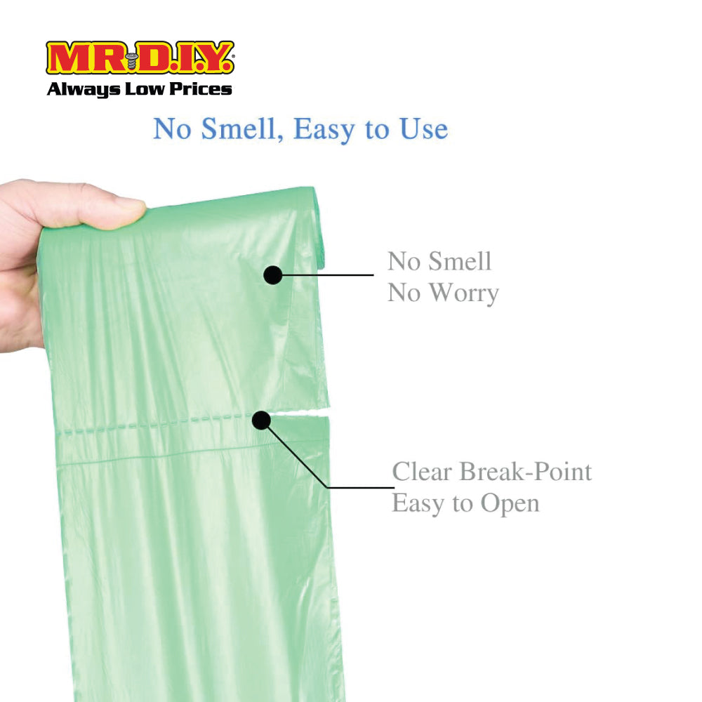 EVERYDAY Oxo-Biodegradable Single Handle Garbage Bag Lemongrass (18bags)