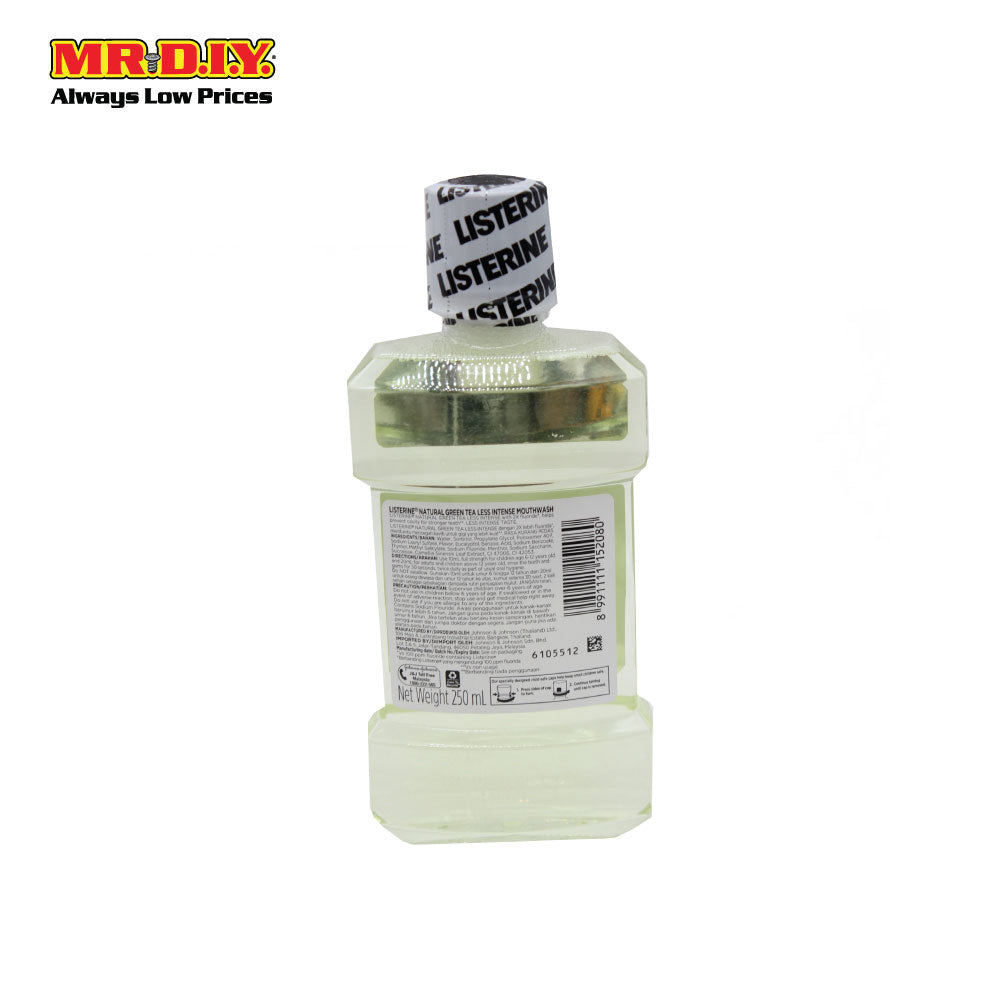 LISTERINE Mouthwash Green Tea Less Intense 250ML