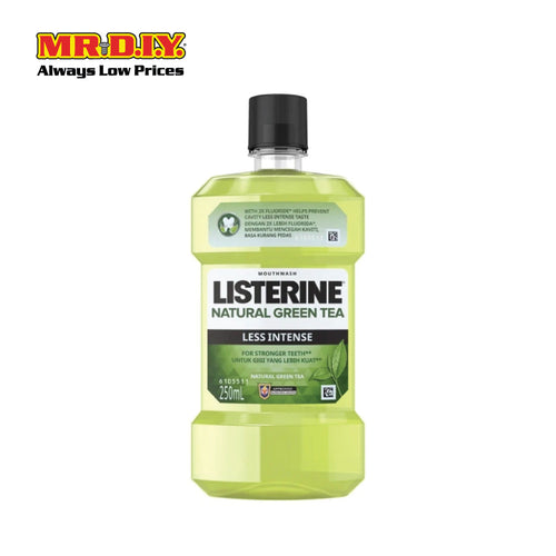 LISTERINE Mouthwash Green Tea Less Intense 250ML