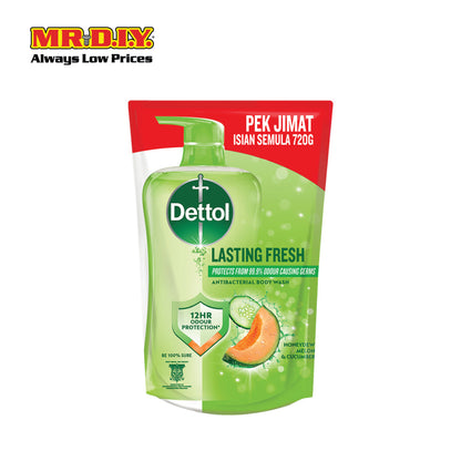 DETTOL Body Wash Lasting Fresh Refill 720g