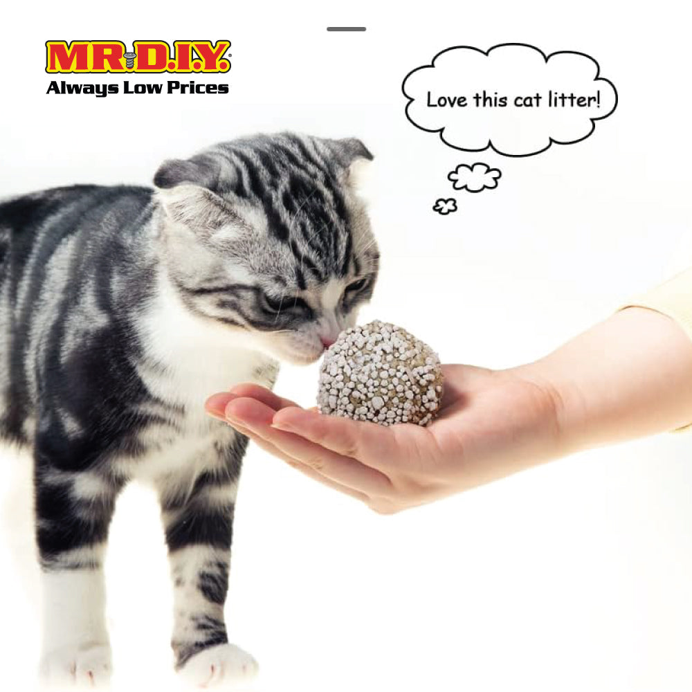 (MR.DIY) Pets Academy Lemon Scented Cat Bentonite Litter 12L