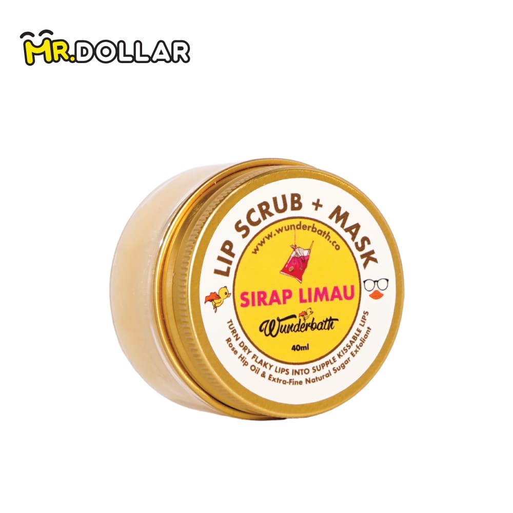 [Limited Edition] WUNDERBATH All-Natural Lip Scrub (40ml)