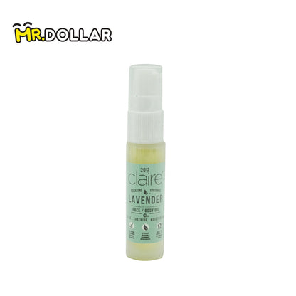 CLAIRE ORGANICS Mini Lavender Face/Body Oil (10ml)