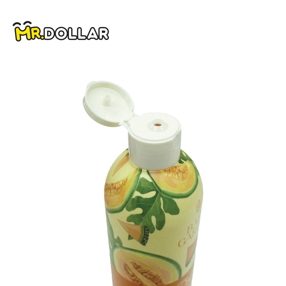 [LIMITED EDITION] NEW BATH GARDEN Softening & Brightening Bath Gel Body Wash (300ml) Rock Melon
