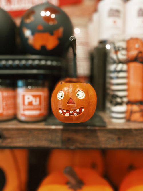 Vintage Pumpkin Basket