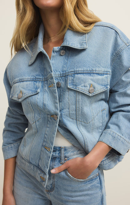 Dani Trucker Jacket - Cove