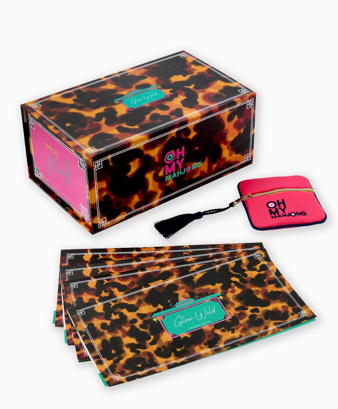 Glow Wild Mahjong Tile Set