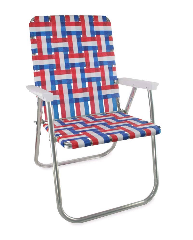 Old Glory Classic Chair with White Arms