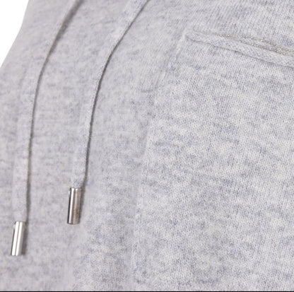 Hoodie With Silver Trim