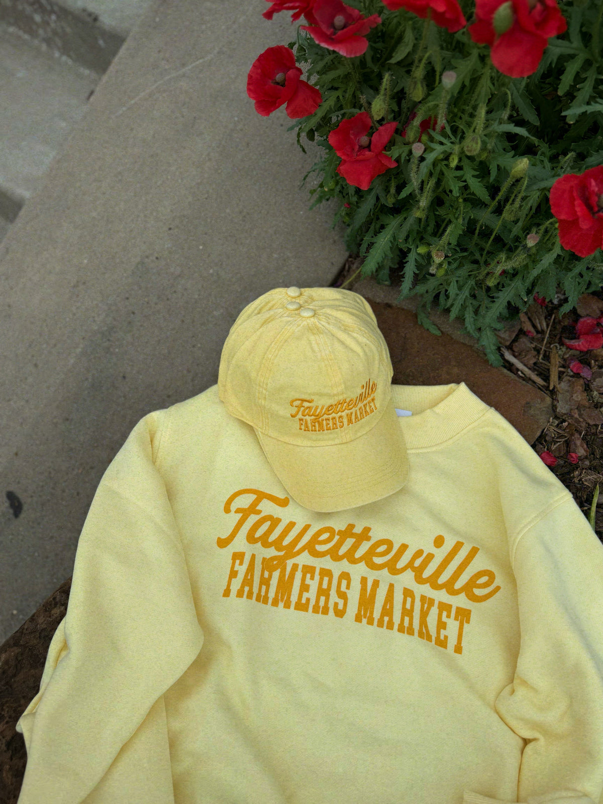 Farmer's Market Mock-Neck  - Butter Yellow
