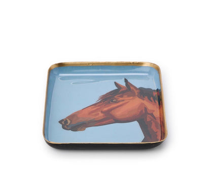 Horse Latitudes Set of 3 Metal Trinket / Desk Trays-3 Designs