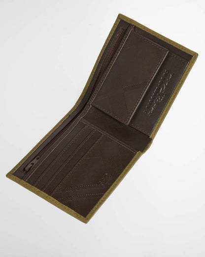 Beith Tartan Nubuck Wallet
