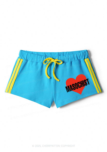 Masochist Y2K Drawstring Mini Shorts Cherrykitten