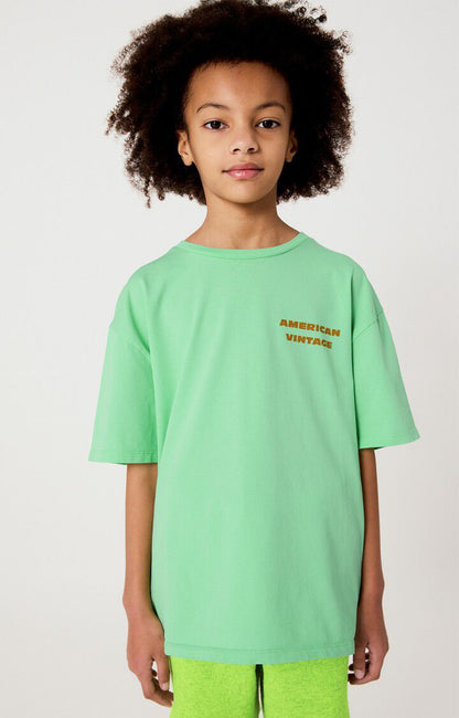 AMERICAN VINTAGE FIZVALLEY T SHIRT - VINTAGE ALMOND TREE