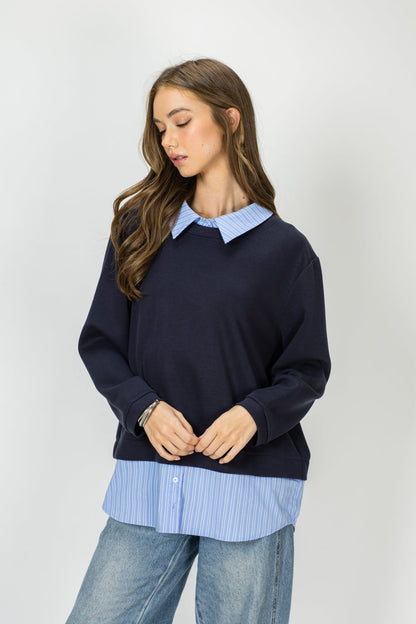 Harrison Top Navy