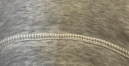 Soft Scuba 3/4 Sleeve Top-Heather Grey