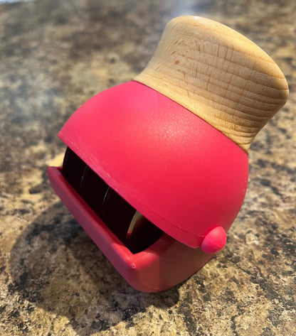 Stainless Steel Plastic Food Chopper with Cover