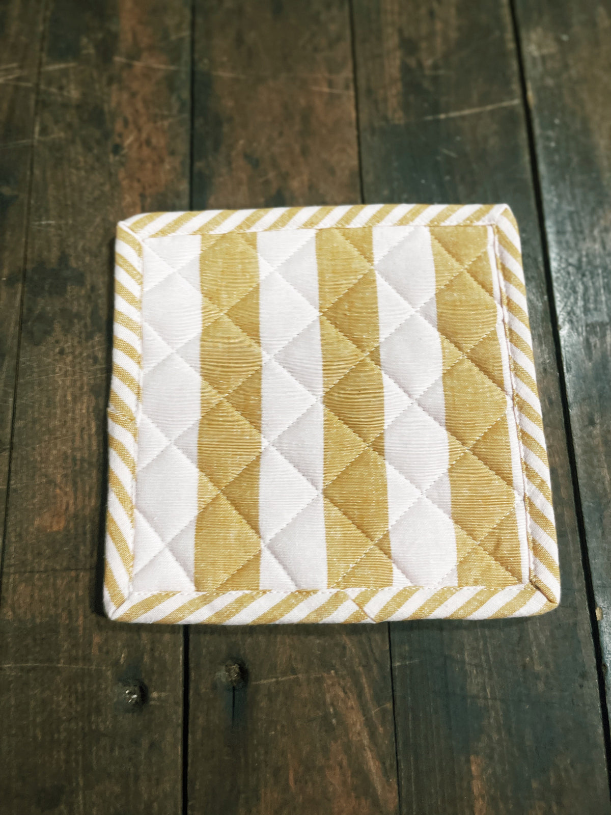 Striped Pot Holder