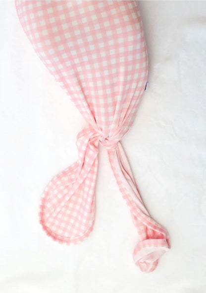 Knotted Gown - Gingham