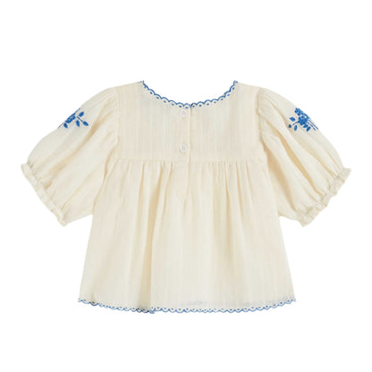 UNIE BRODEE EMBROIDERED BLOUSE