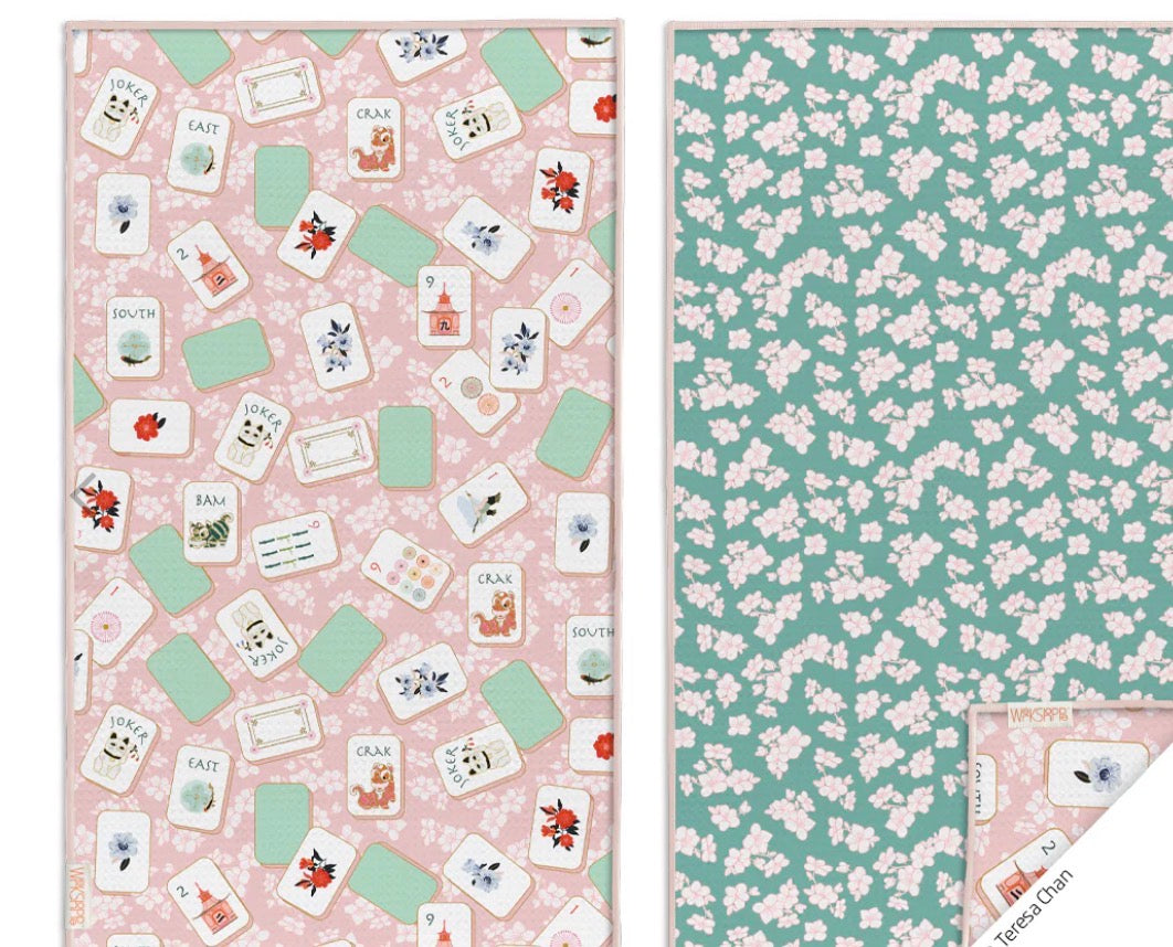 Mahjong Microfiber Towel