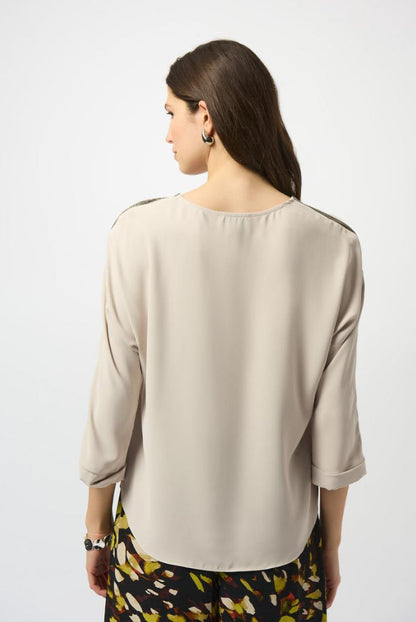 Soft Twill Boxy Top