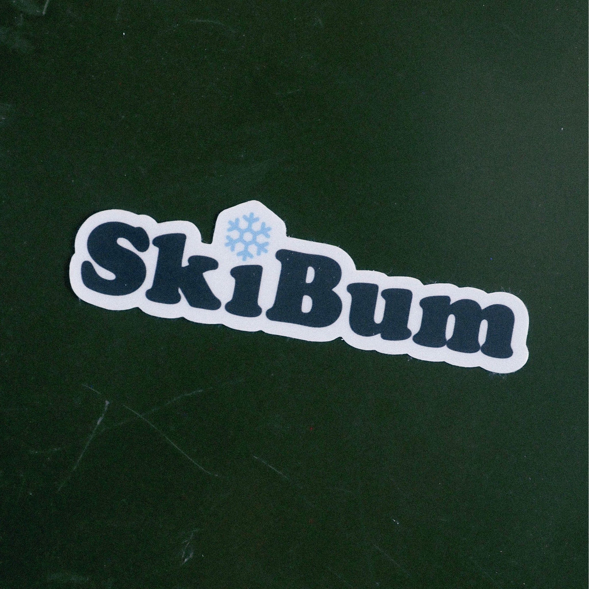 "Ski Bum" Sticker